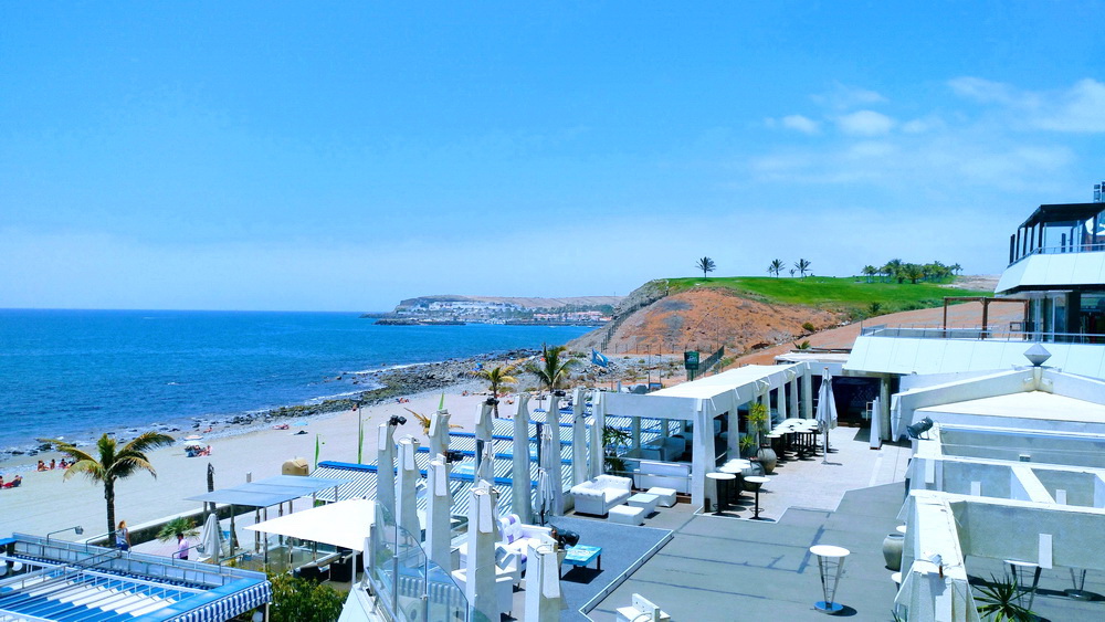 Playa di Meloneras La spiaggia di Meloneras gran canaria